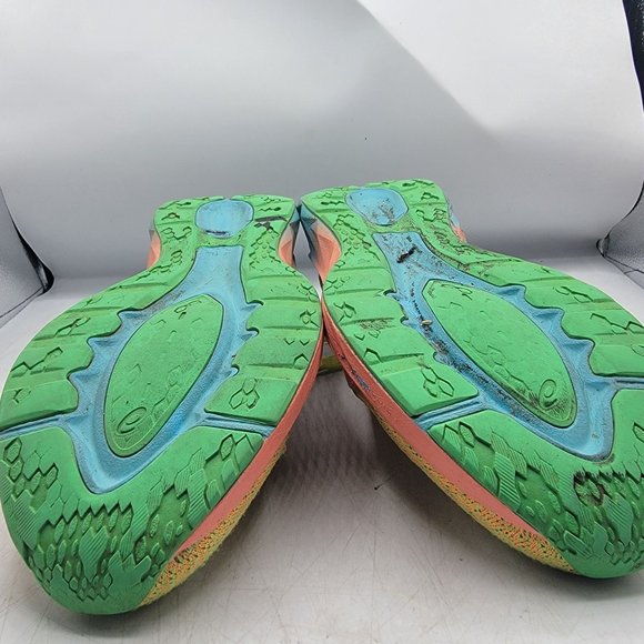 ASICS DynaBlast Womens 8 Orange Pop Coral Running Shoes Athletic Casual 1012A989 - Picture 14 of 14